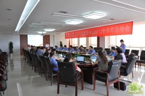 美满自我 同谋发展----2012年营销中心半年总结会